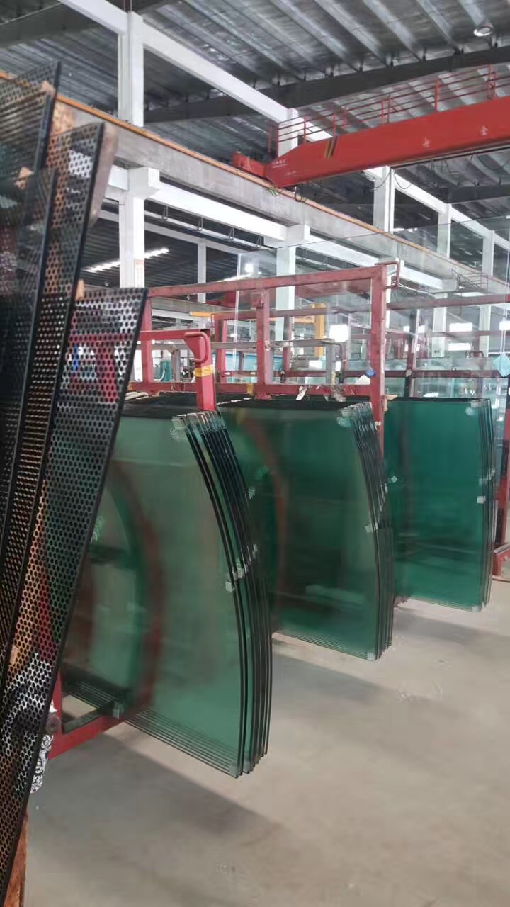 bent steel glass